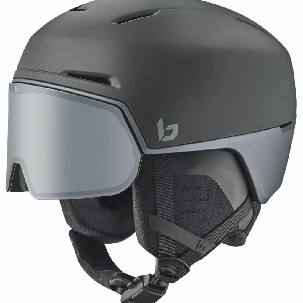 Bollé Skihelme<· X-Fusion black steel matte