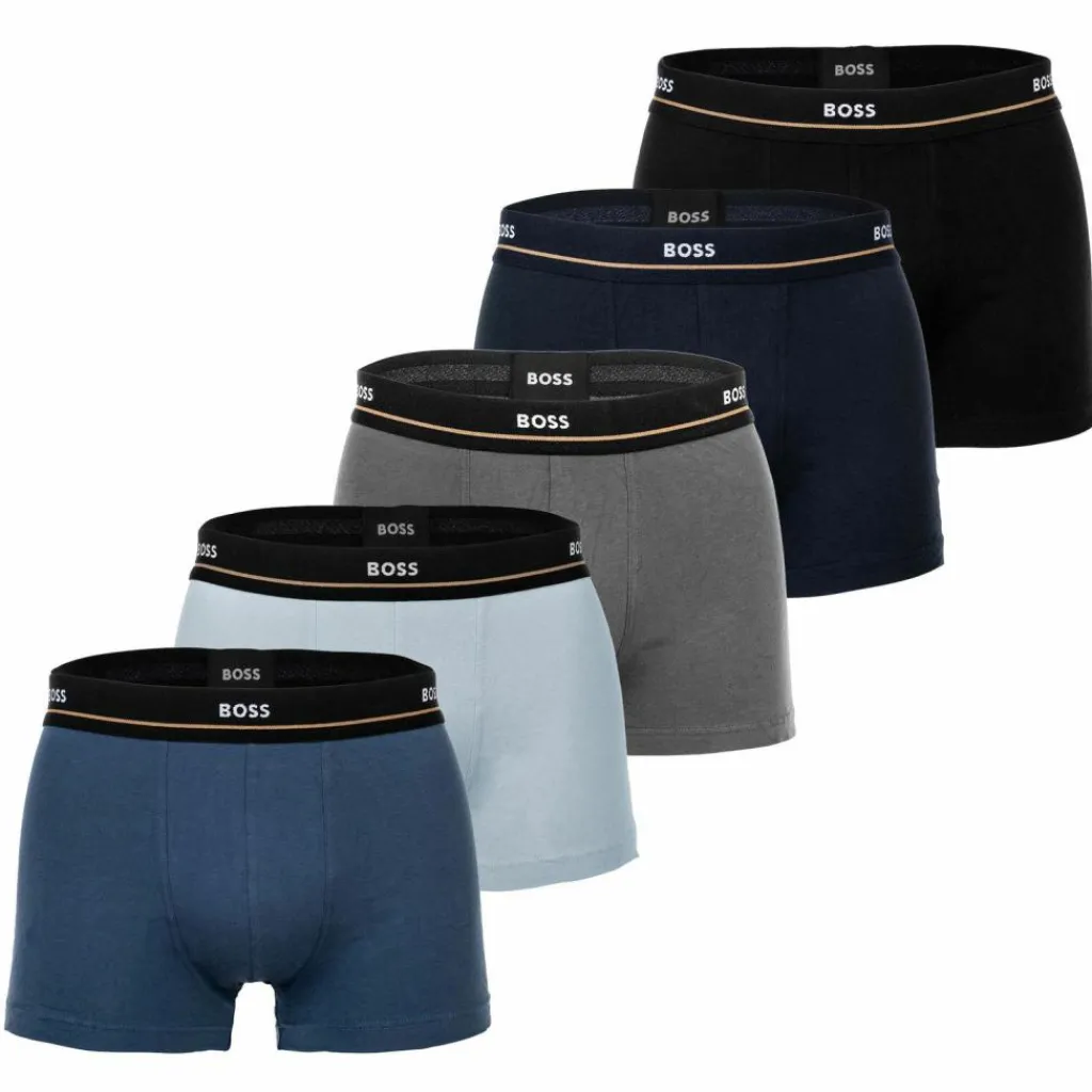 Boss Unterwäsche<· Boxershort Blau/Grau/Schwarz
