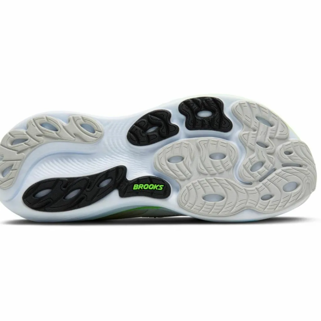 Brooks Laufen|Laufen<· Adrenaline GTS 25 oyster-green gecko-blue