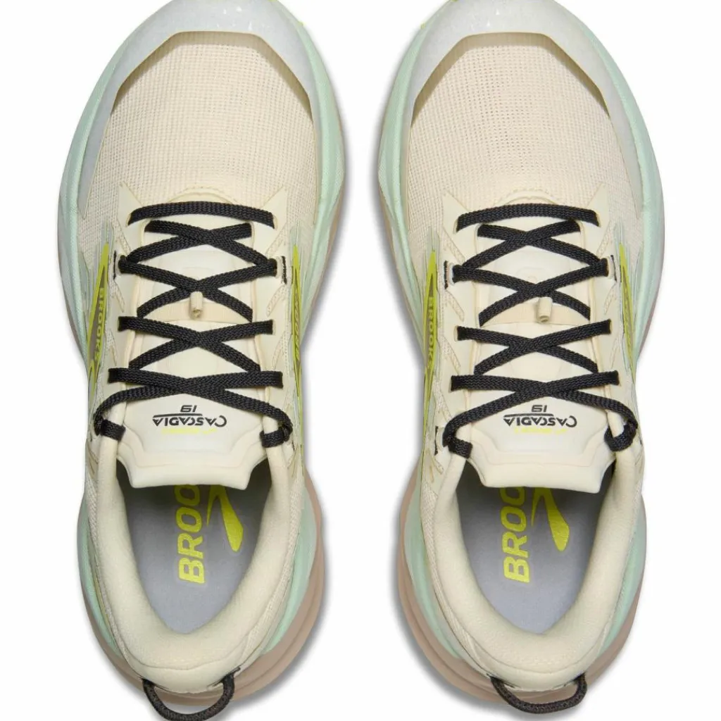 Brooks Trailrunning|Trailrunning<· Cascadia 19 coconut-misty blue-ebony
