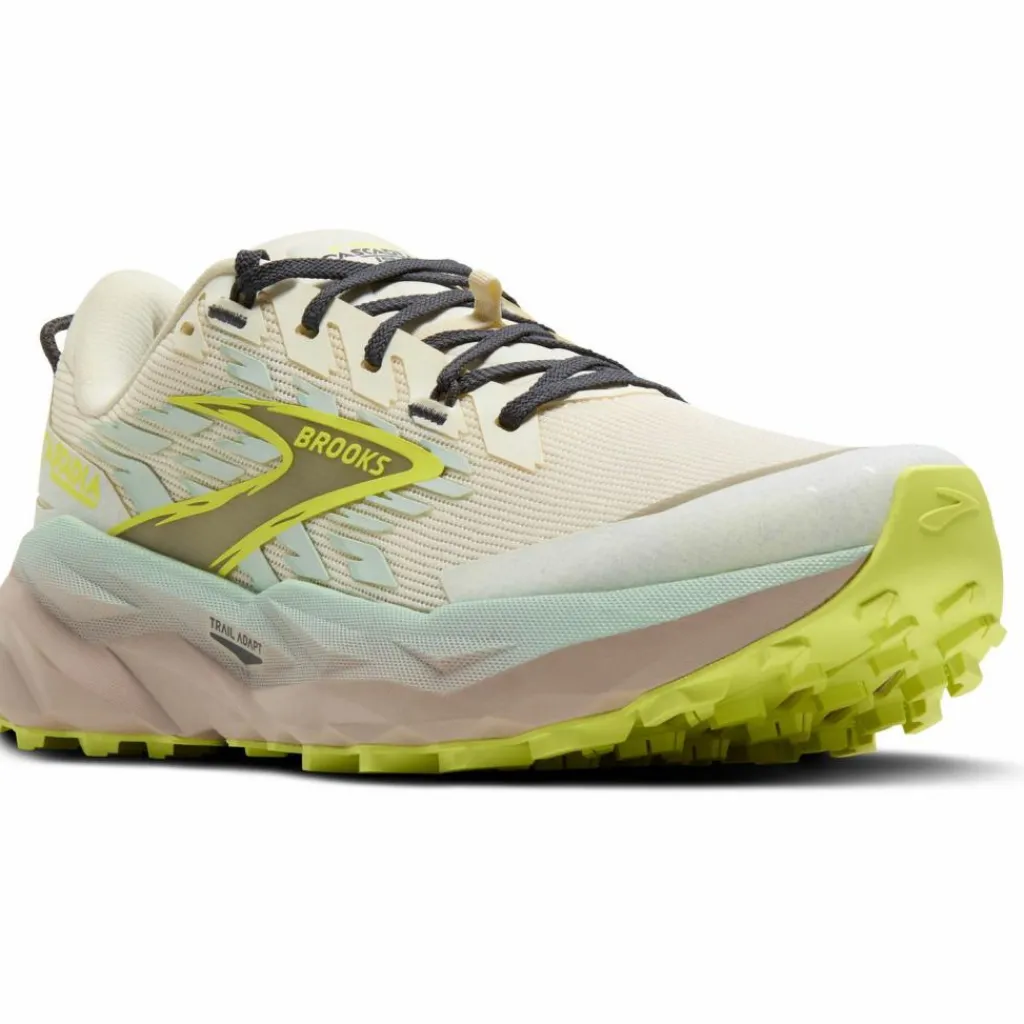 Brooks Trailrunning|Trailrunning<· Cascadia 19 coconut-misty blue-ebony