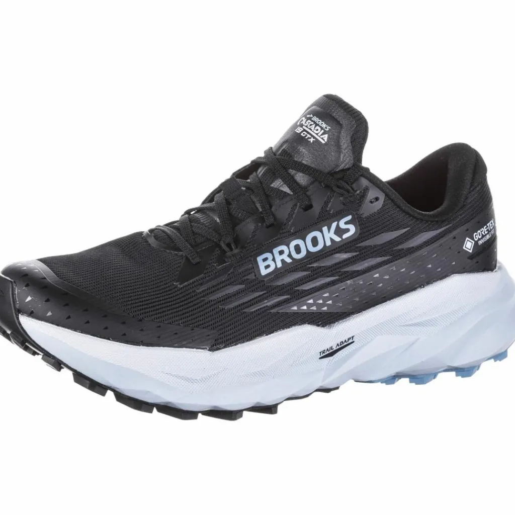 Brooks Trailrunning|Trailrunning<· Cascadia 19 GTX black-ebony-blue flower