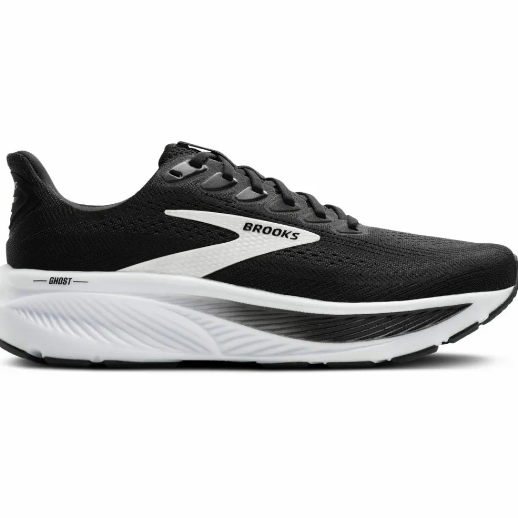 Brooks Laufen|Laufen<· Ghost 17 black-grey-white