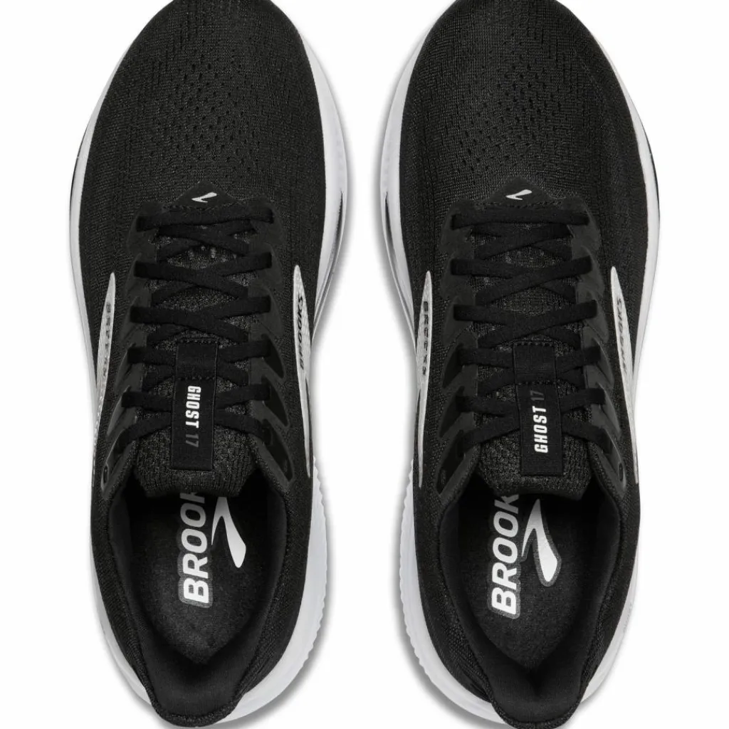 Brooks Laufen|Laufen<· Ghost 17 black-grey-white