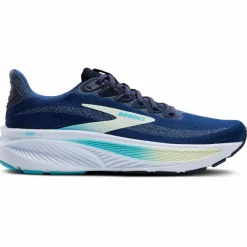 Brooks Laufen|Laufschuhe<· Ghost 17 navy-green-turquoise