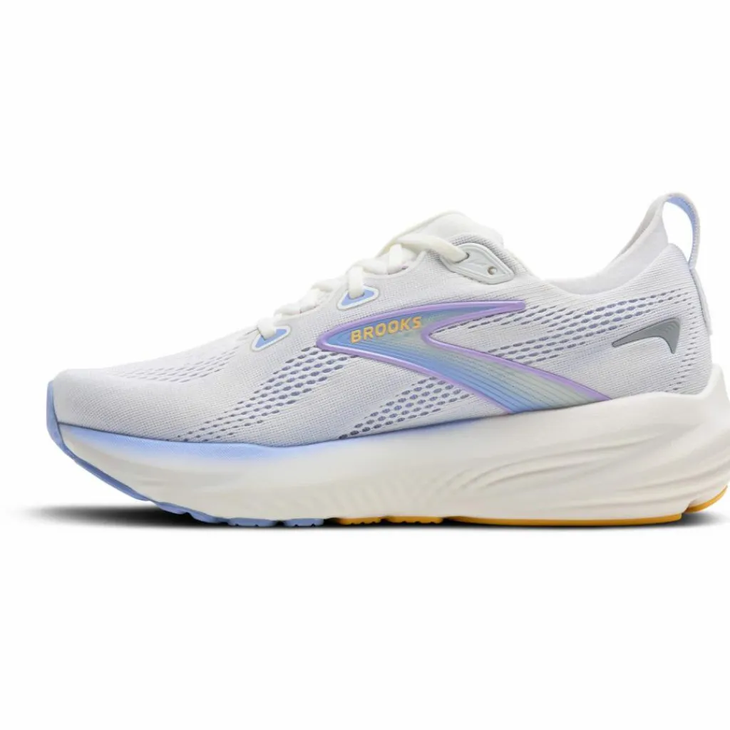 Brooks Laufen|Laufschuhe<· Glycerin 22 white-blue heron-apricot
