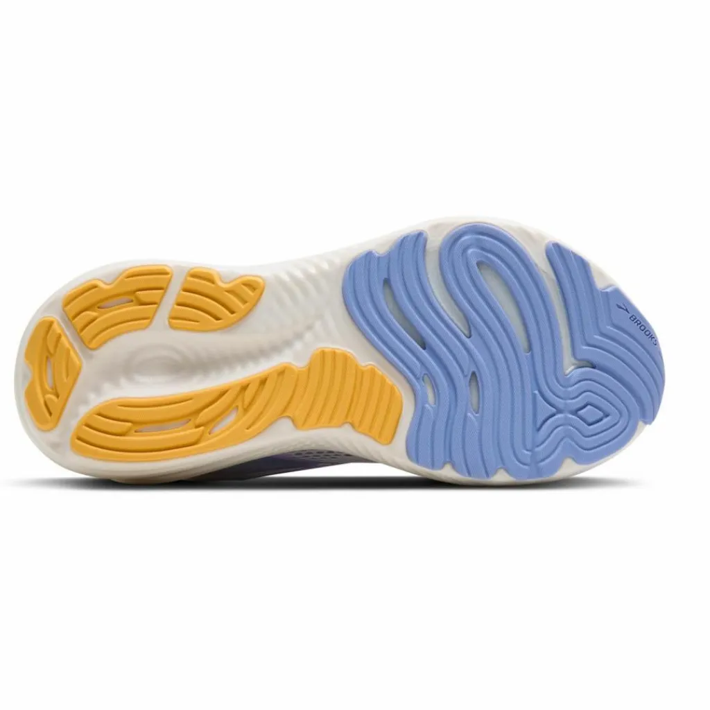 Brooks Laufen|Laufschuhe<· Glycerin 22 white-blue heron-apricot