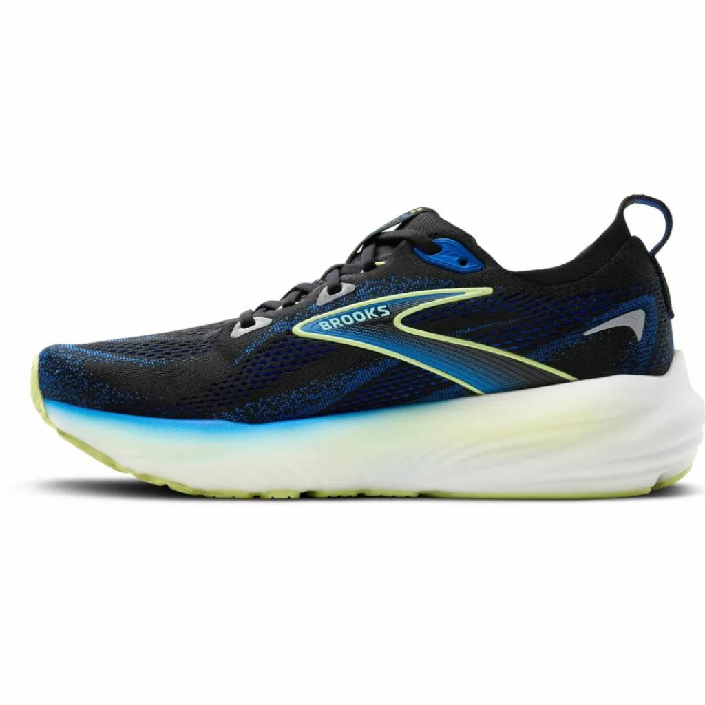 Brooks Laufschuhe<· Glycerin 22 black-cobalt-neo yellow