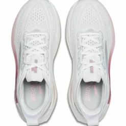 Brooks Laufen|Laufschuhe<· Glycerin GTS 23 white-harbor mist-metallic