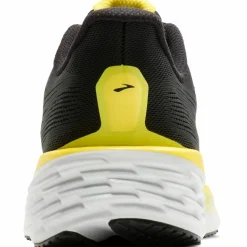 Brooks Laufen|Laufschuhe<· Launch 12 black-cyber yellow-oyster