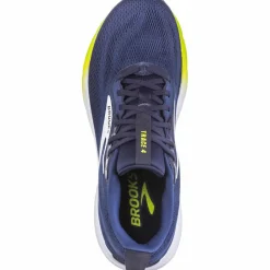 Brooks Laufen|Laufen<· Trace 4 navy-peacoat-acid lime