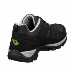 Brütting Wanderschuhe<· Multifunktionsschuh schwarz/grau/lemon