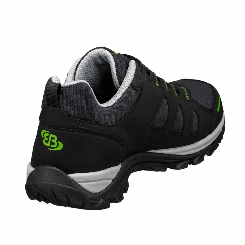 Brütting Wanderschuhe<· Multifunktionsschuh schwarz/grau/lemon