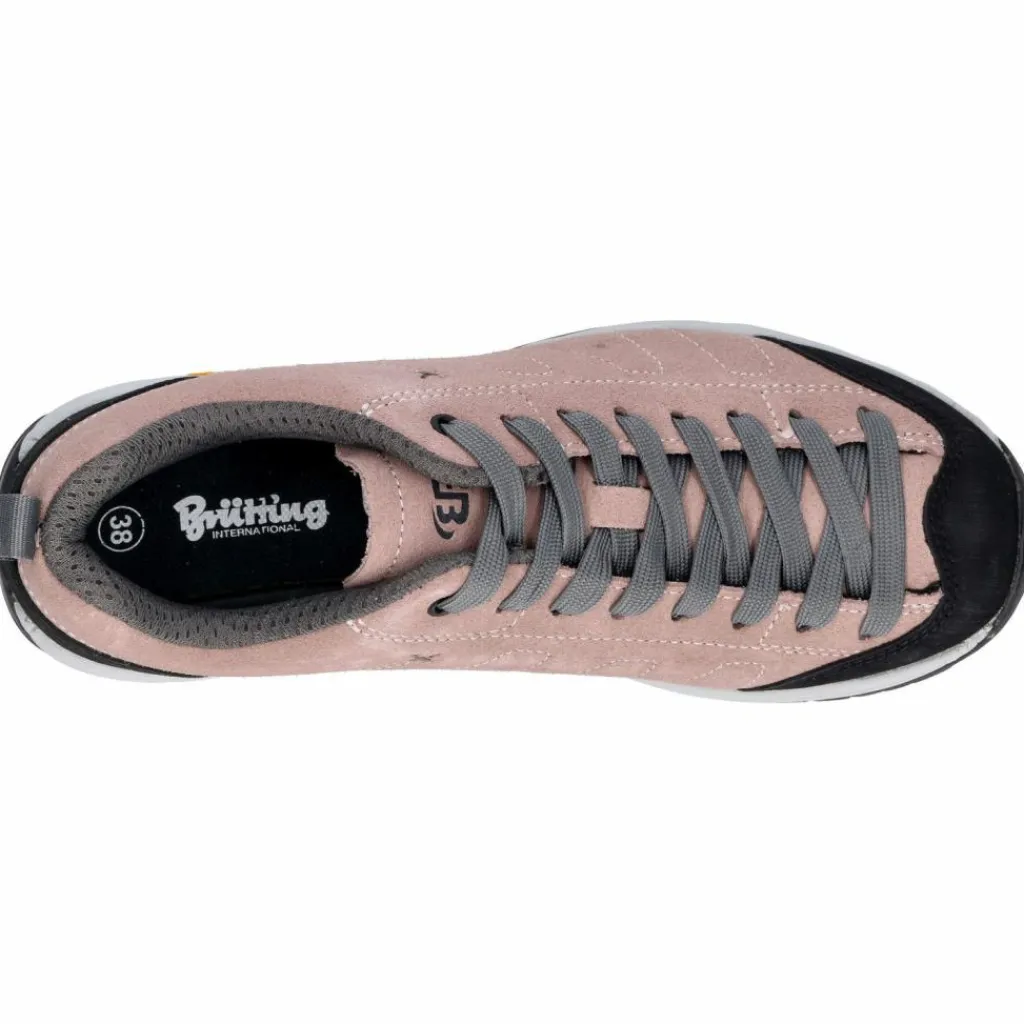 Brütting Wanderschuhe|Multifunktionsschuhe<· Outdoorschuh rosa/grau