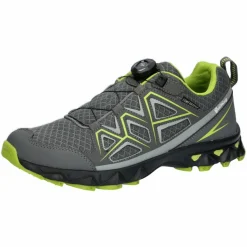 Brütting Wanderschuhe<· Outdoorschuh anthrazit/gr&uuml;n