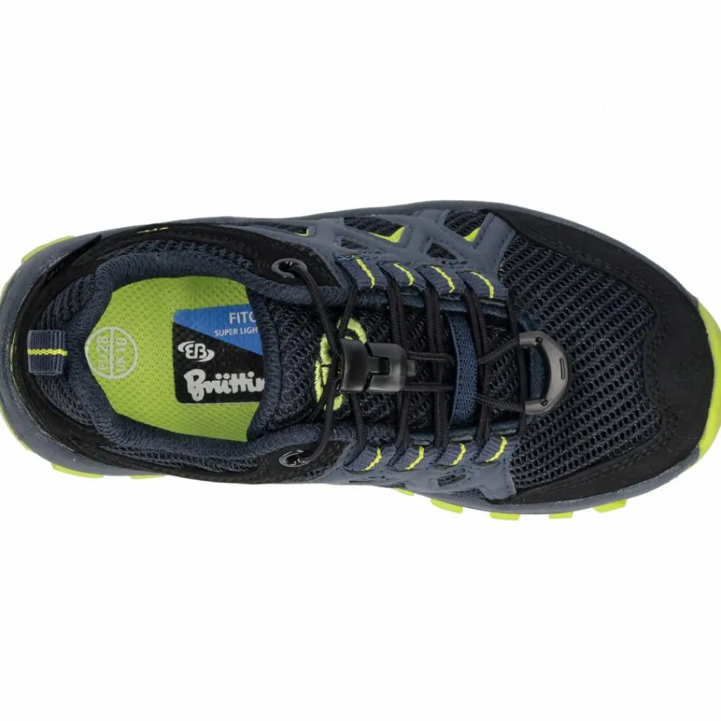 Brütting Wanderschuhe<· Outdoorschuh marine/schwarz/lemon