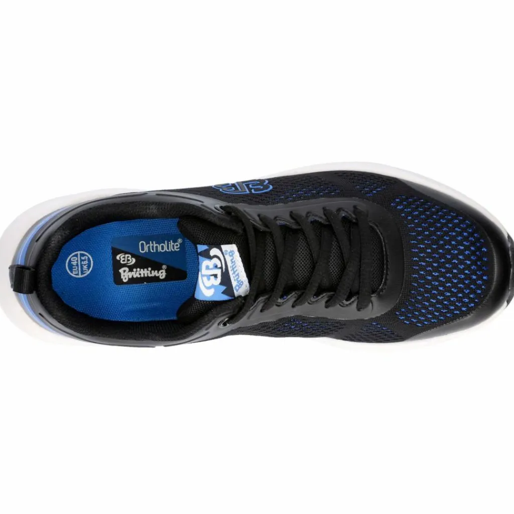 Brütting Fitnessschuhe<· Sneaker schwarz/blau