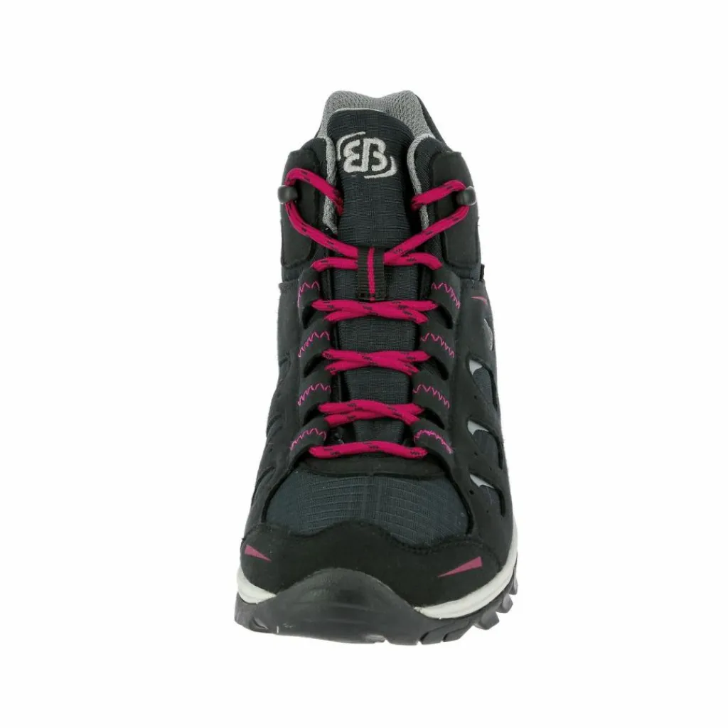 Brütting Wanderschuhe<· Wanderschuh schwarz/pink