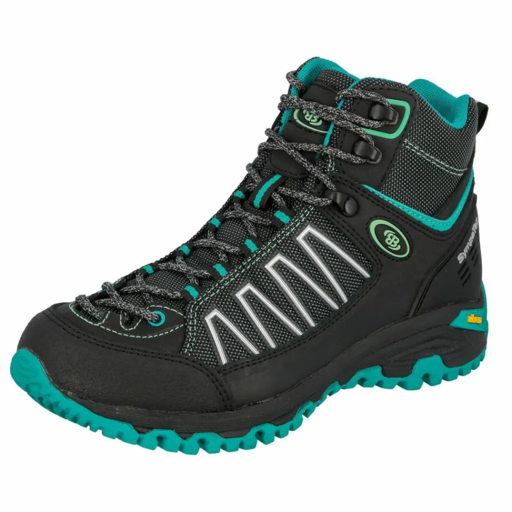 Brütting Wanderschuhe<· Wanderschuh schwarz/türkis