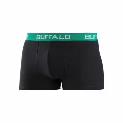 Buffalo Unterwäsche<· Boxer schwarz - t&uuml;rkis -gr&uuml;n - marine