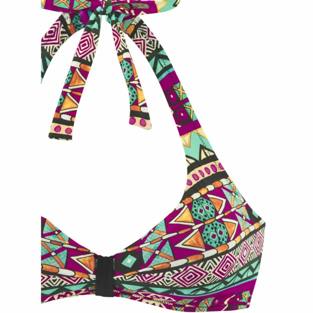 Buffalo Schwimmen|Schwimmen<· Triangel-Bikini pink bedruckt