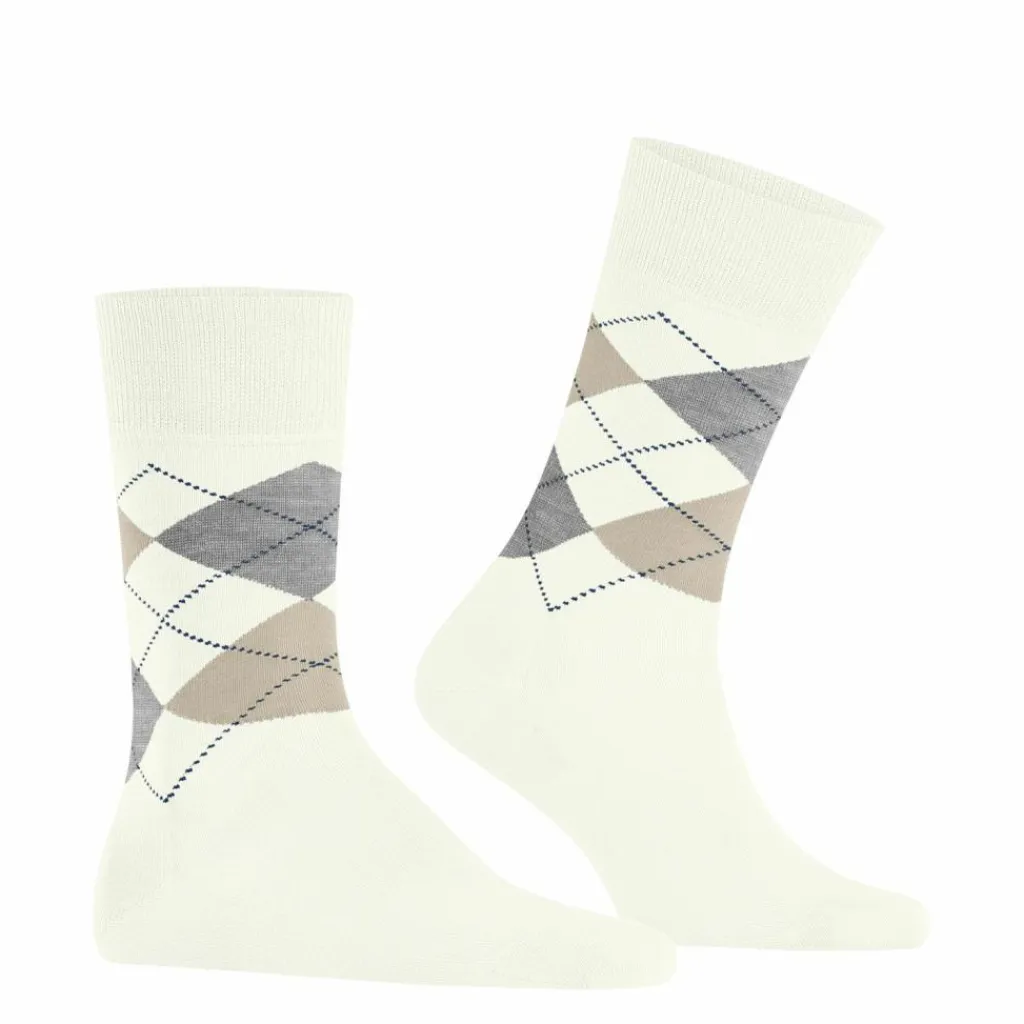 Burlington Socken<· Manchester SO off-white (2049)