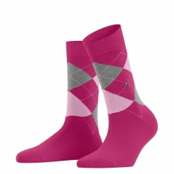 Burlington Socken<· Queen SO aubergine (8764)