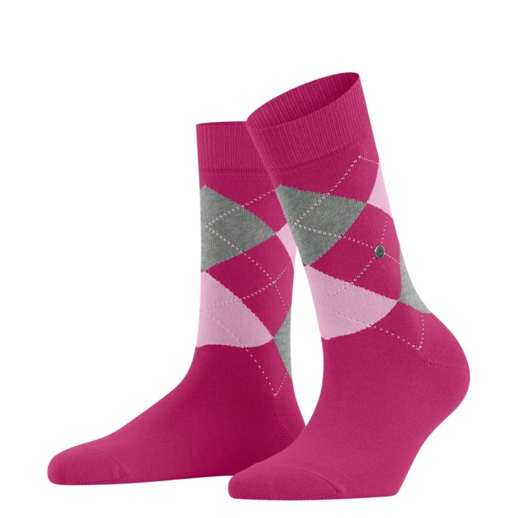 Burlington Socken<· Queen SO aubergine (8764)
