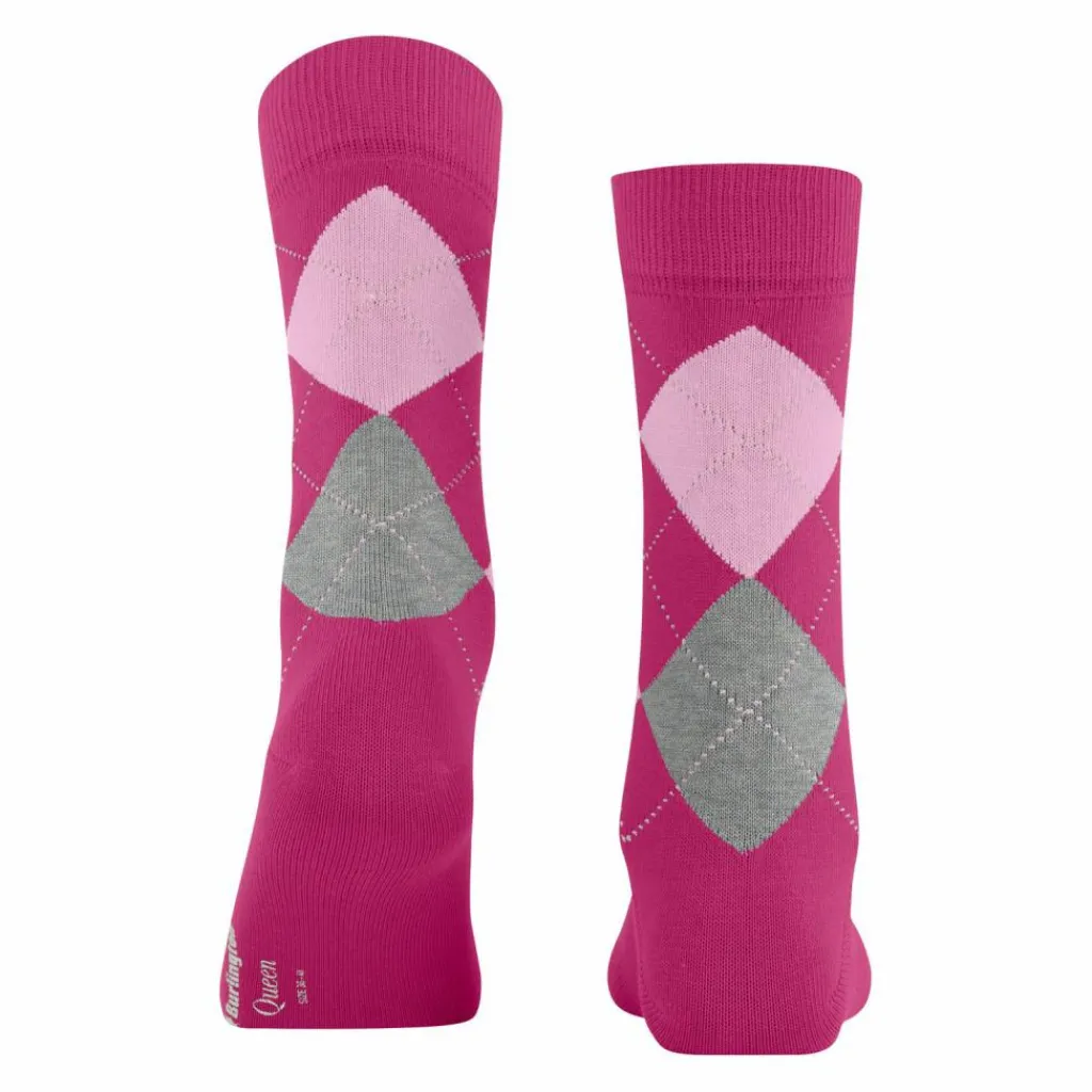 Burlington Socken<· Queen SO aubergine (8764)