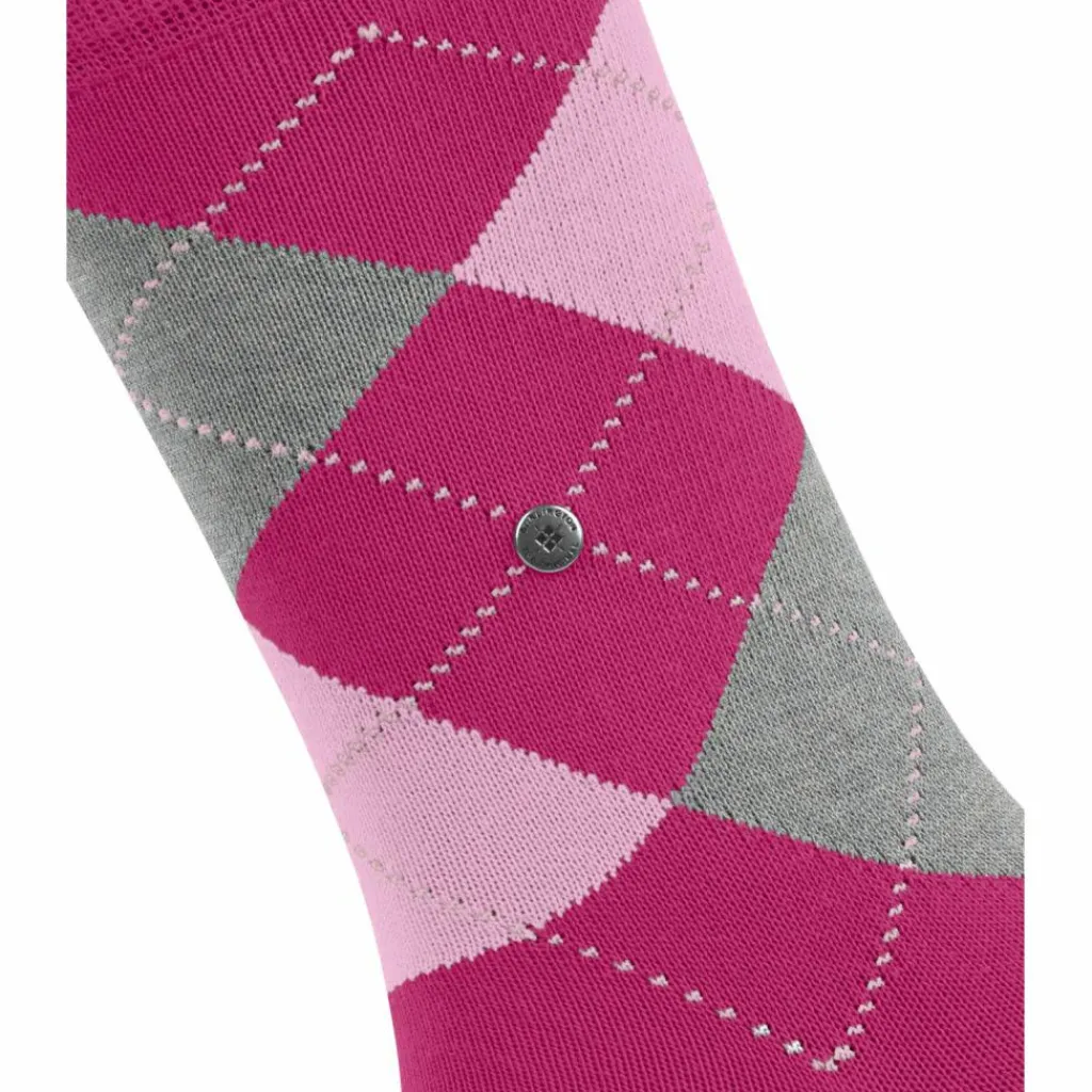 Burlington Socken<· Queen SO aubergine (8764)