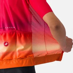 castelli Trikots<· Climbers 4.0 hibiscus-pink-ornge