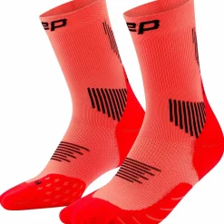 CEP Socken< neon coral