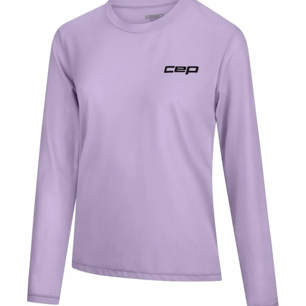 CEP Trailrunning<· Run Shirt Long lilac