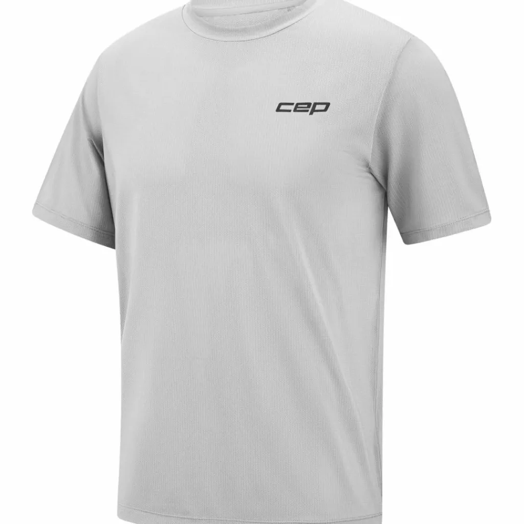 CEP Trailrunning<· Run Shirt Short light grey
