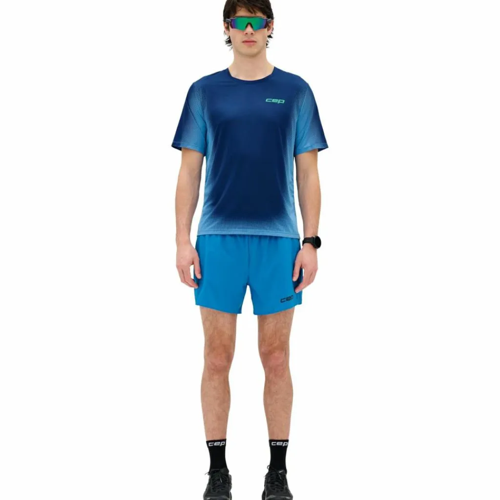 Online · Run Shirt Short Herren Trailrunning|Trailrunning