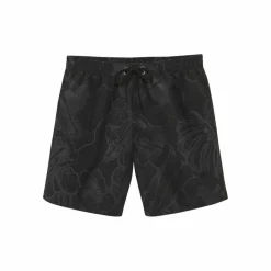 Chiemsee Schwimmen<· Badeshorts schwarz bedruckt