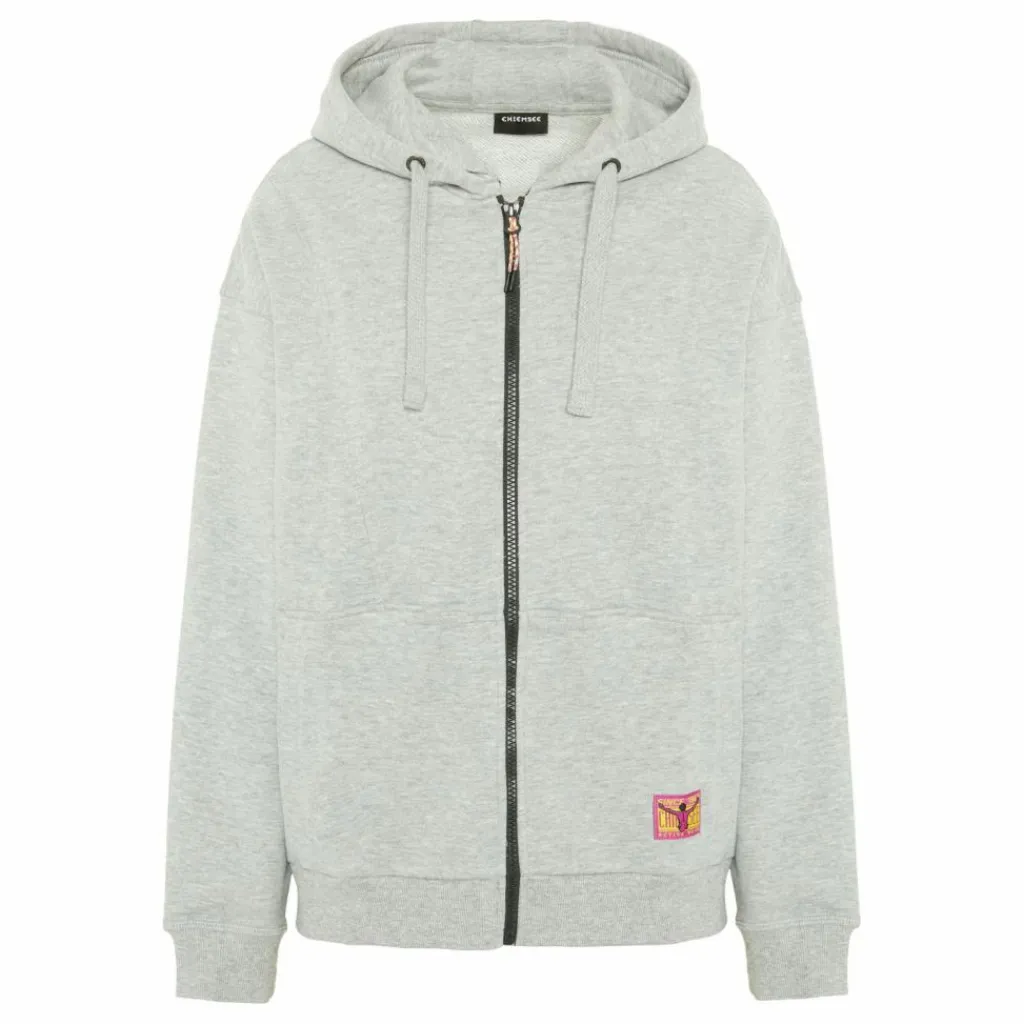 Chiemsee Pullover & Sweats<· Sweatjacke 17-4402M Neutral Gray Melange