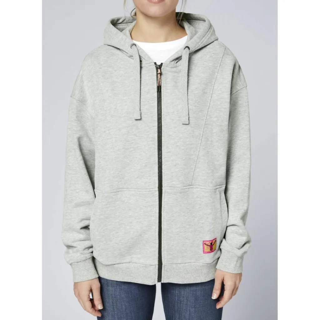 Chiemsee Pullover & Sweats<· Sweatjacke 17-4402M Neutral Gray Melange