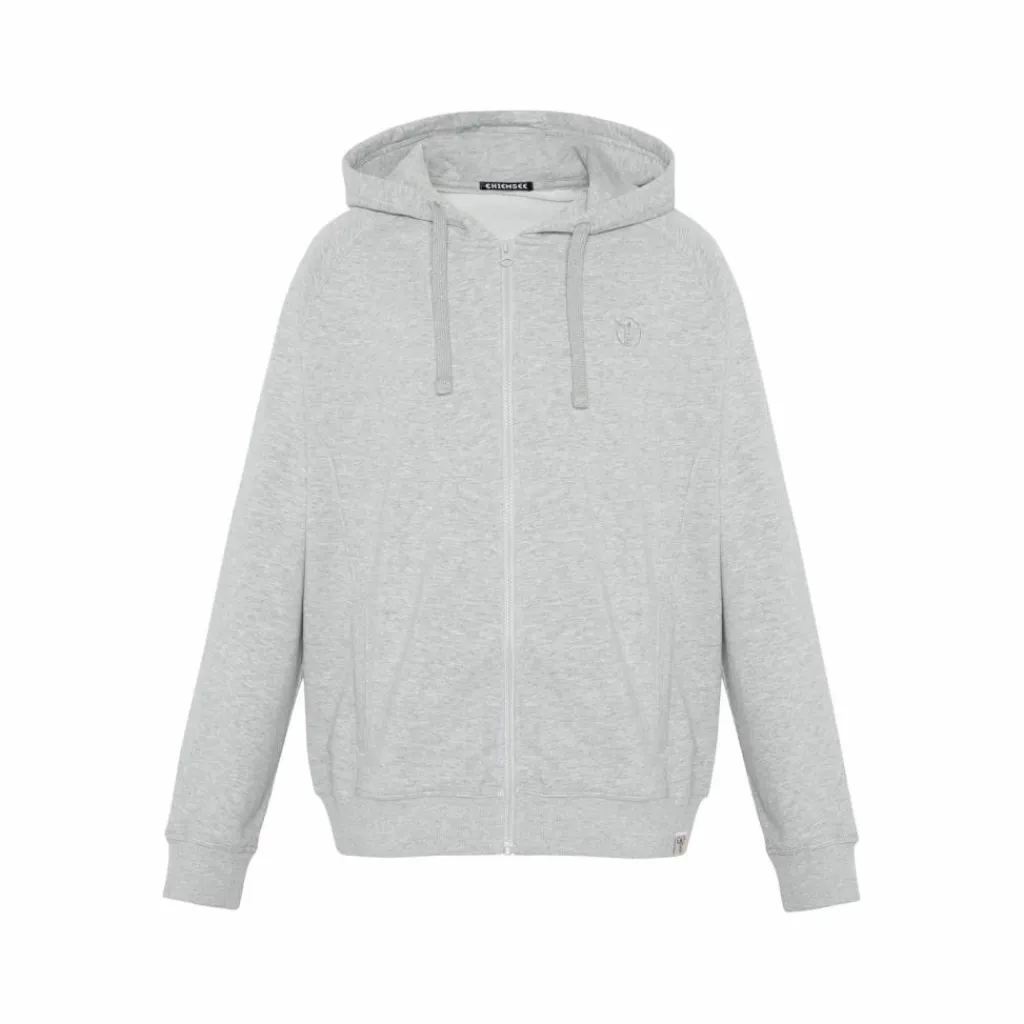 Chiemsee Pullover & Sweats<· Sweatjacke 17-4402M Neutral Gray Melange