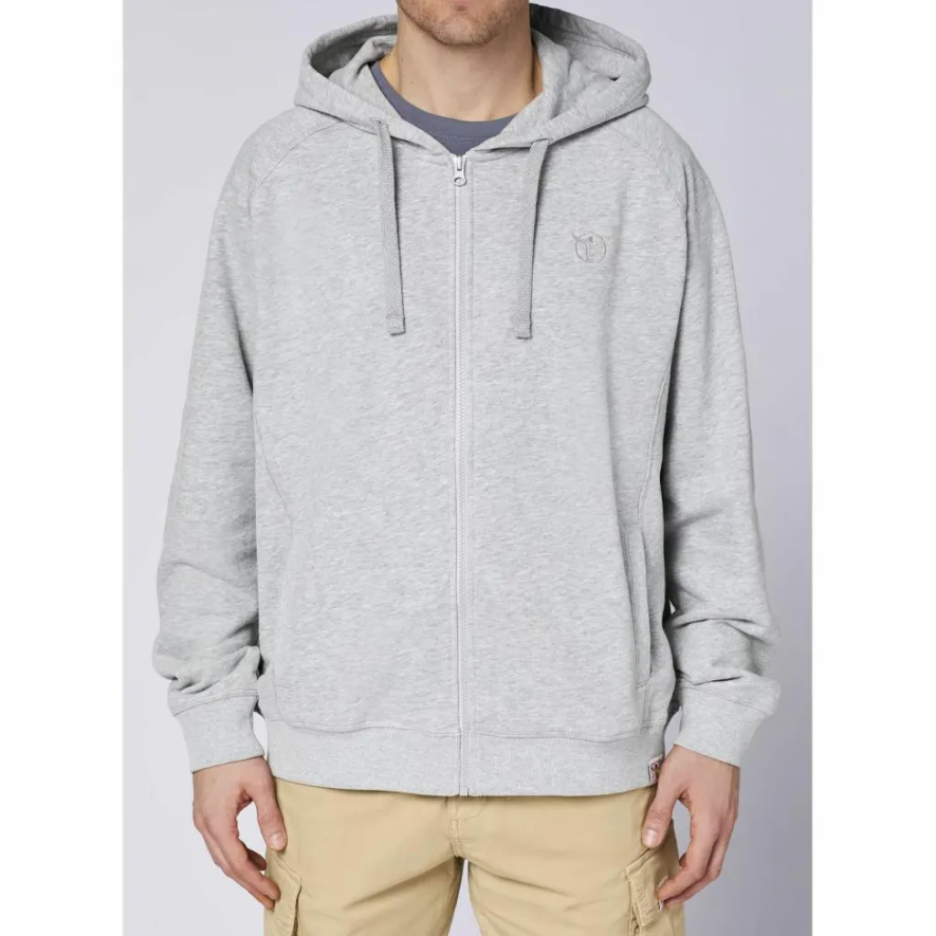 Chiemsee Pullover & Sweats<· Sweatjacke 17-4402M Neutral Gray Melange