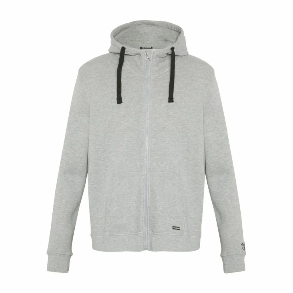 Chiemsee Pullover & Sweats<· Sweatjacke 17-4402M Neutral Gray Melange