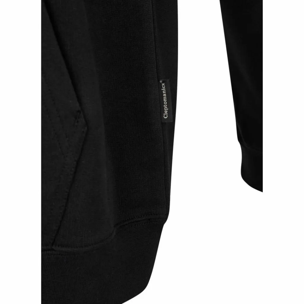 Cleptomanicx Pullover & Sweats<· Hooded Ligull Classic Black