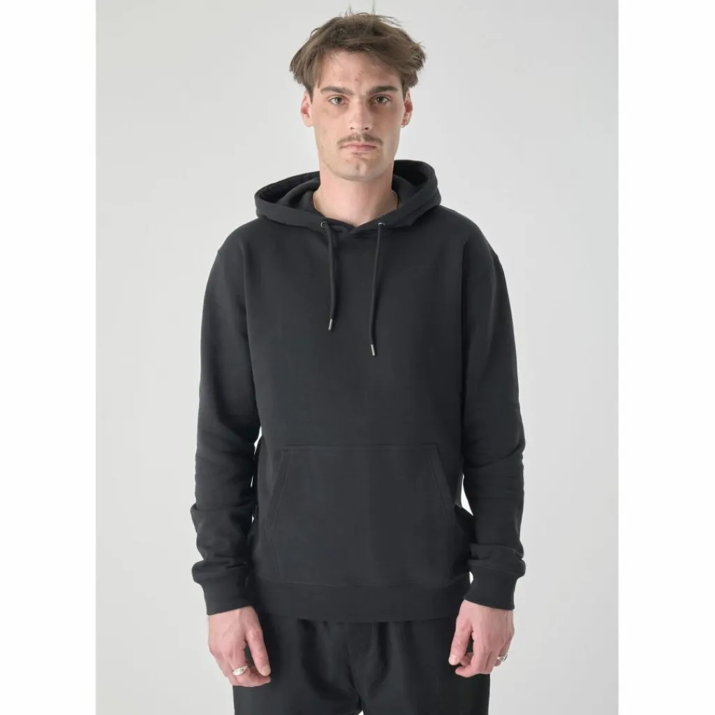 Cleptomanicx Pullover & Sweats<· Hooded Ligull Classic Black