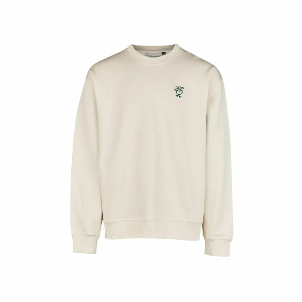 Cleptomanicx Pullover & Sweats<· Sketch Gull Raw Undyed