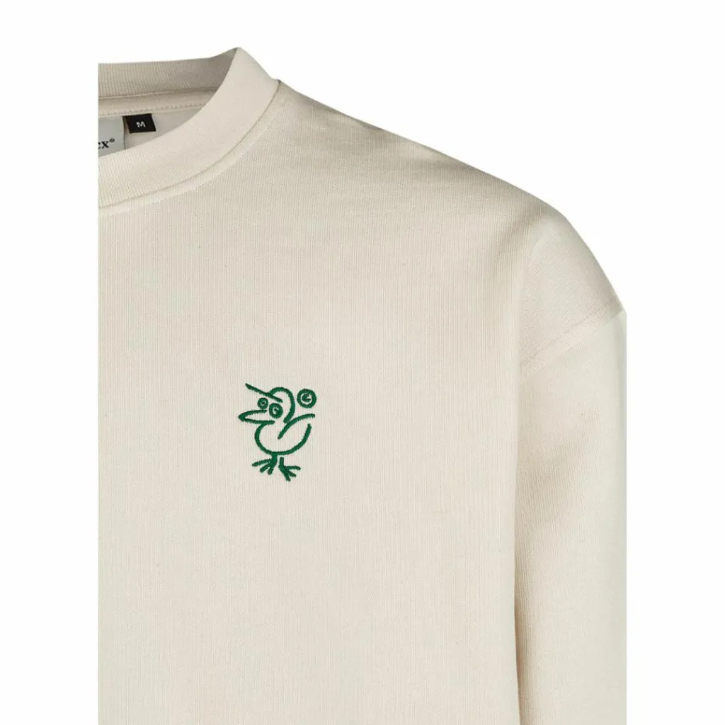 Cleptomanicx Pullover & Sweats<· Sketch Gull Raw Undyed