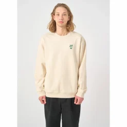 Cleptomanicx Pullover & Sweats<· Sketch Gull Raw Undyed
