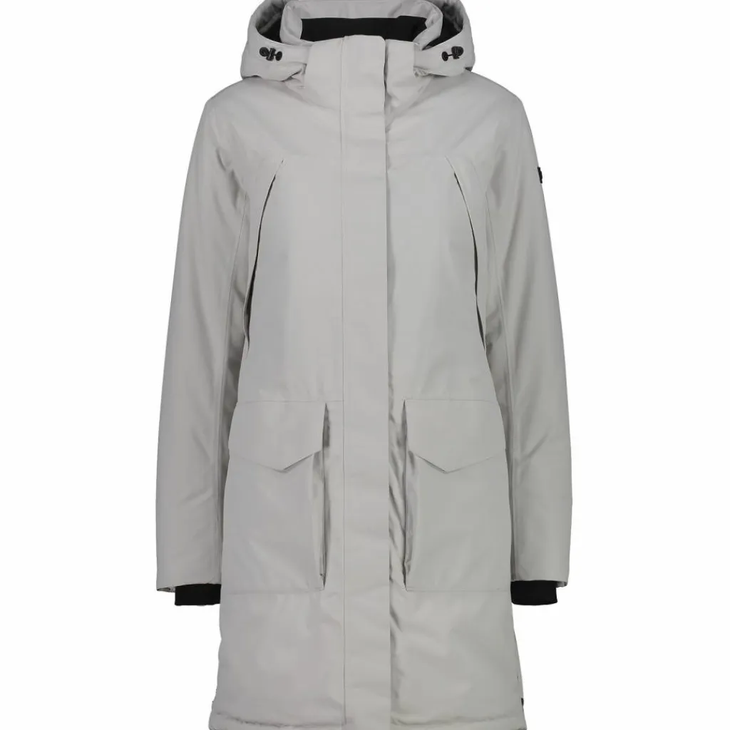 New · COAT ZIP HOOD Damen Fleecejacken