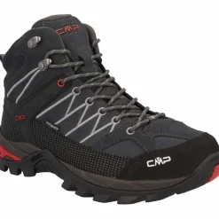CMP Wandern|Wanderschuhe<· RIGEL MID WP titanio-ferrari