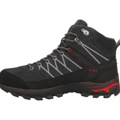 CMP Wandern|Wanderschuhe<· RIGEL MID WP titanio-ferrari