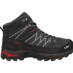 CMP Wandern|Wanderschuhe<· RIGEL MID WP titanio-ferrari